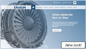 Unison Industries Launches a Newly Redesigned Website